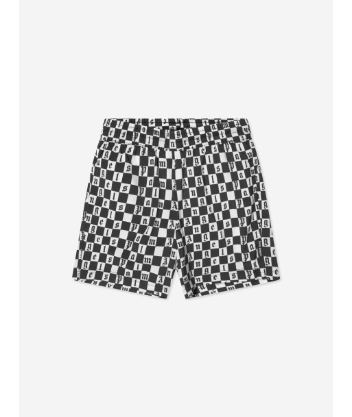 Palm Angels Boys Checkerboard Print Swim Shorts Comparez plus de prix