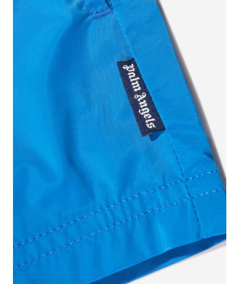 Palm Angels Boys Logo Swim Shorts sur le site 