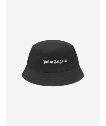 Palm Angels Kids Logo Bucket Hat online