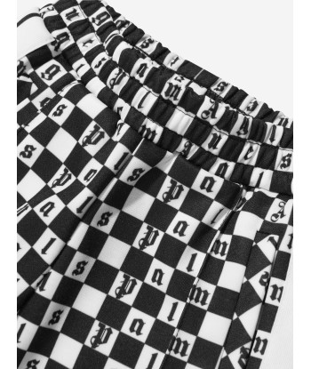 Palm Angels Kids Checkerboard Print Track Pants ou a consommer sur place