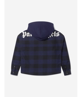 Palm Angels Boys Hooded Overshirt En savoir plus