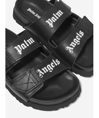 Palm Angels Kids Logo Sandals livraison et retour toujours gratuits