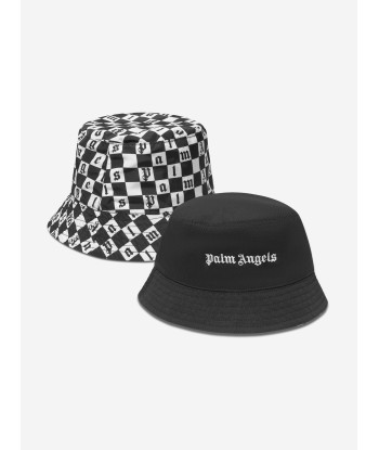 Palm Angels Kids Logo Bucket Hat online