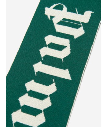 Palm Angels Kids Knitted Logo Scarf online