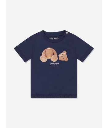 Palm Angels Baby Bear Print T-Shirt Par le système avancé 