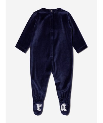 Palm Angels Baby Logo Babygrow le des métaux précieux