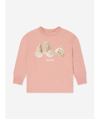 Palm Angels Girls Bear Long Sleeve T-Shirt 2023