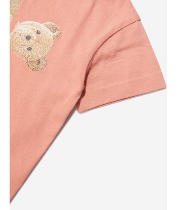 Palm Angels Girls Bear Print T-Shirt 2024