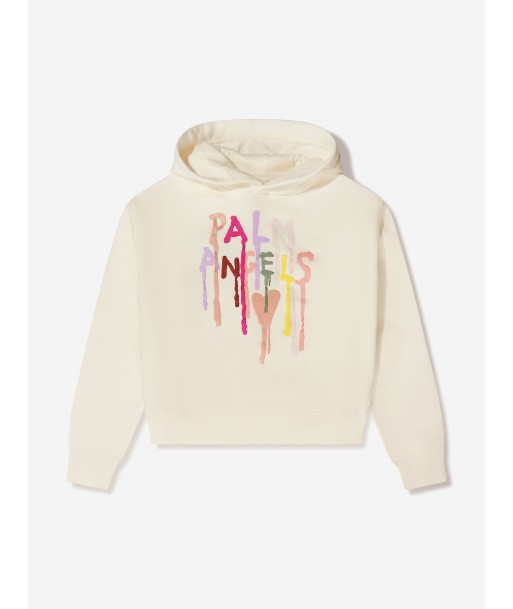 Palm Angels Girls Dripping Logo Hoodie acheter