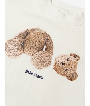 Palm Angels Girls Bear Print Sweatshirt prix pour 