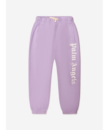 Palm Angels Girls Classic Logo Joggers Pour