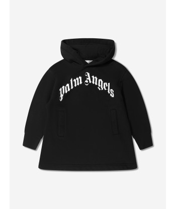 Palm Angels Girls Classic Logo Hooded Dress à prix réduit toute l'année