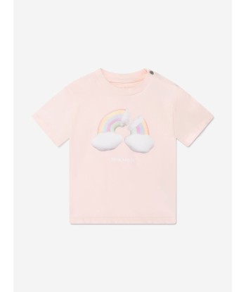 Palm Angels Baby Girls Rainbow Print T-Shirt prix pour 