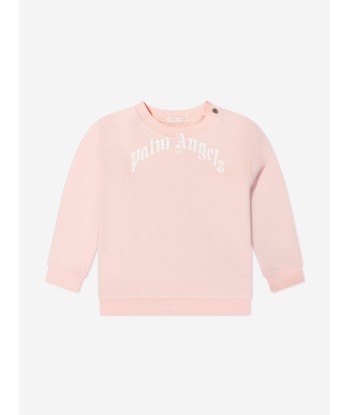 Palm Angels Baby Girls Logo Print Sweatshirt les muscles