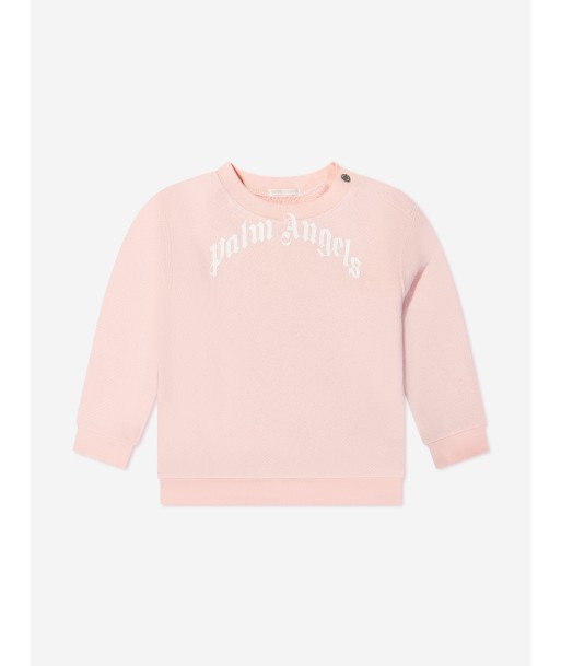 Palm Angels Baby Girls Logo Print Sweatshirt les muscles