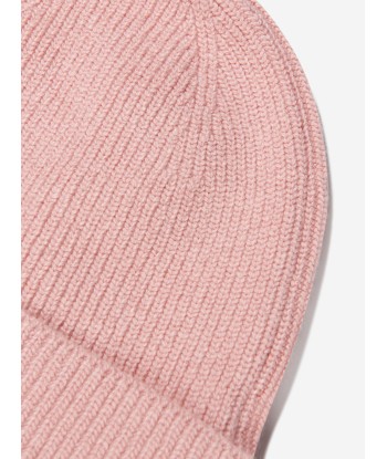 Palm Angels Baby Girls Knitted Logo Beanie ou a consommer sur place