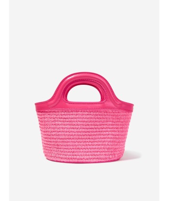 MARNI Girls Shoulder Basket Bag in Pink à prix réduit toute l'année