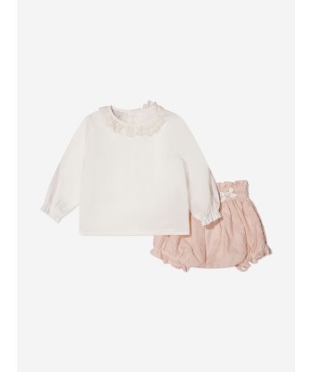 Paz Rodriguez Baby Girls Blouse And Bloomers Set Voir les baskets