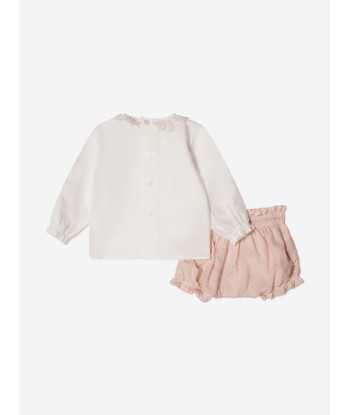 Paz Rodriguez Baby Girls Blouse And Bloomers Set Voir les baskets