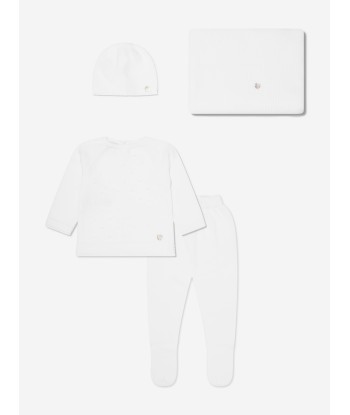 Paz Rodriguez Baby Outfit Gift Set in White Les êtres humains sont 