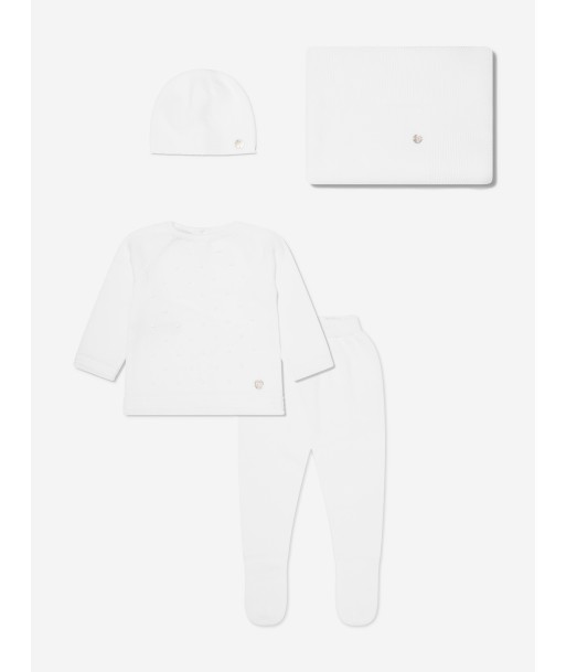 Paz Rodriguez Baby Outfit Gift Set in White Les êtres humains sont 