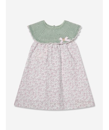 Paz Rodriguez Baby Girls Dress And Bloomers Set in Green de l' environnement