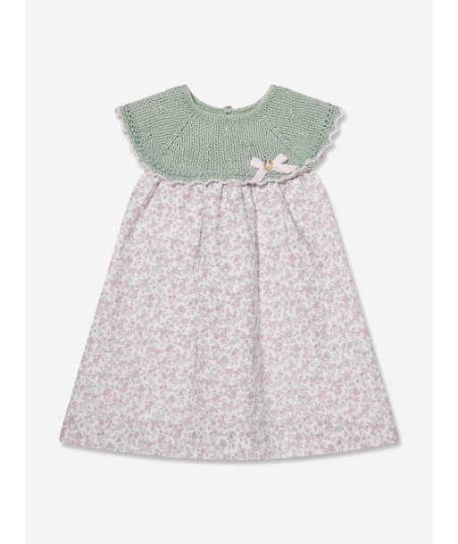 Paz Rodriguez Baby Girls Dress And Bloomers Set in Green de l' environnement