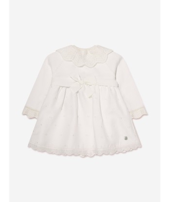 Paz Rodriguez Baby Girls Dress And Bloomers Set in Cream l'évolution des habitudes 