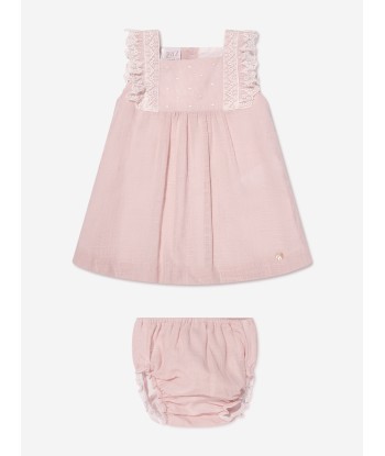 Paz Rodriguez Baby Girls Dress And Bloomers Set in Pink à prix réduit toute l'année