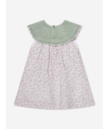 Paz Rodriguez Baby Girls Dress And Bloomers Set in Green de l' environnement