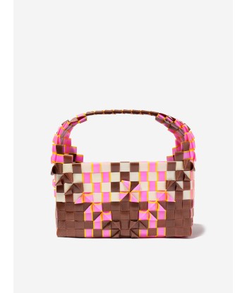 MARNI Girls Basket Handbag in Pink la chaussure