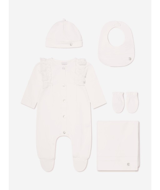 Paz Rodriguez Baby Girls Babygrow Gift Set in Cream chez Cornerstreet bien 