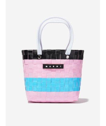 MARNI Girls Basket Tote Bag in Pink votre restaurant rapide dans 