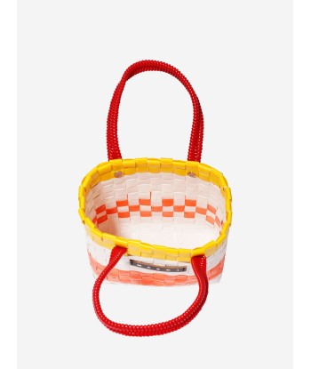 MARNI Girls Basket Tote Bag in White Comment ça marche