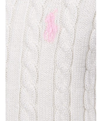 Ralph Lauren Baby Girls Cable Knit Cardigan 50% de réduction en Octobre 2024