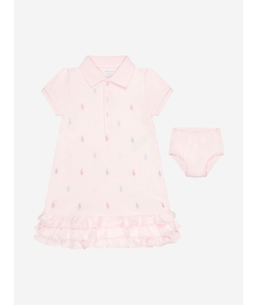 Ralph Lauren Baby Girls Schiffli Dress plus qu'un jeu 