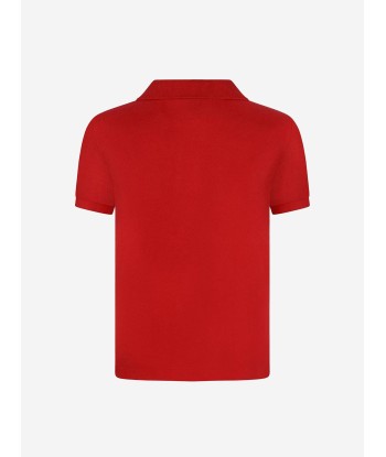 Ralph Lauren Boys Cotton Polo Shirt in Red s'inspire de l'anatomie humaine