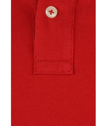 Ralph Lauren Boys Cotton Polo Shirt in Red s'inspire de l'anatomie humaine