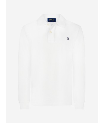 Ralph Lauren Boys Long Sleeve Slim Polo Shirt pas chere