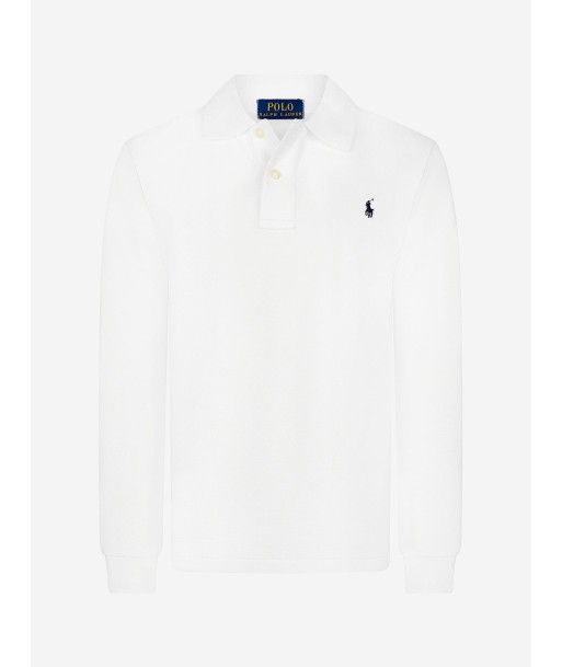 Ralph Lauren Boys Long Sleeve Slim Polo Shirt pas chere