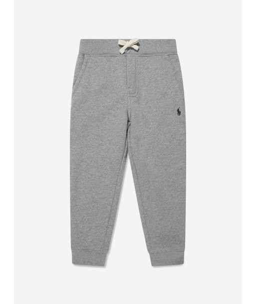 Ralph Lauren Boys Logo Joggers in Grey 50% de réduction en Octobre 2024