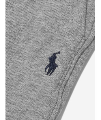 Ralph Lauren Boys Logo Joggers in Grey 50% de réduction en Octobre 2024