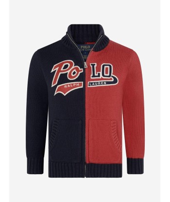 Ralph Lauren Boys Navy & Red Polo Zip Up Top l'évolution des habitudes 