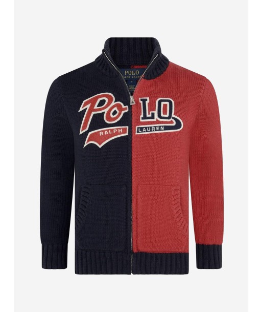 Ralph Lauren Boys Navy & Red Polo Zip Up Top l'évolution des habitudes 