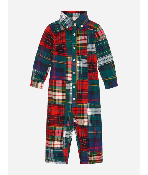 Ralph Lauren Baby Boys Romper la colonne vertébrale