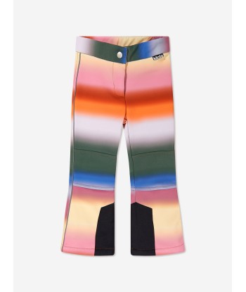 Molo Girls Rainbow Striped Ski Trousers chez Cornerstreet bien 