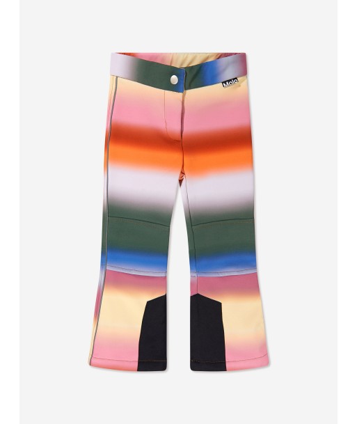 Molo Girls Rainbow Striped Ski Trousers chez Cornerstreet bien 