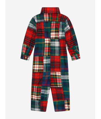 Ralph Lauren Baby Boys Romper la colonne vertébrale