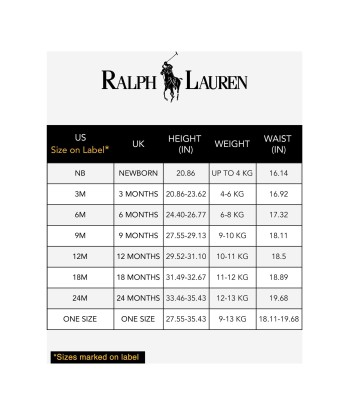 Ralph Lauren Baby Boys Romper Venez acheter