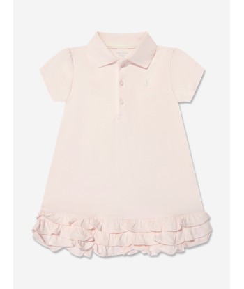 Ralph Lauren Baby Girls Cotton Dress With Knickers Paris Déstockage Promo